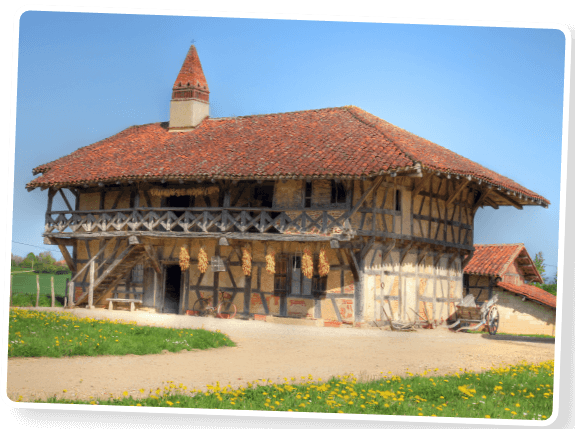 Bresse, a farming region famous for its Bresse chicken