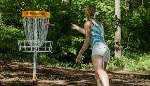 Disc golf, parcours van 6 korven