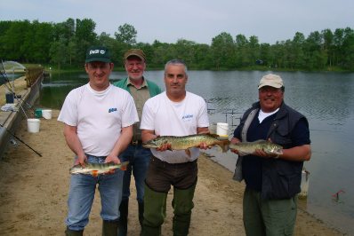 Lake Cormoranche is an ideal spot for experienced anglers