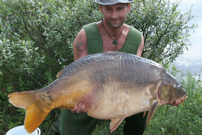 Lake Cormoranche is an ideal spot for occasional anglers