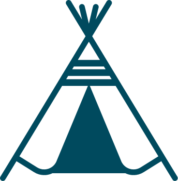 Pictogram, Tipi, unusual accommodation in Ain